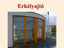 Erkélyajtók
